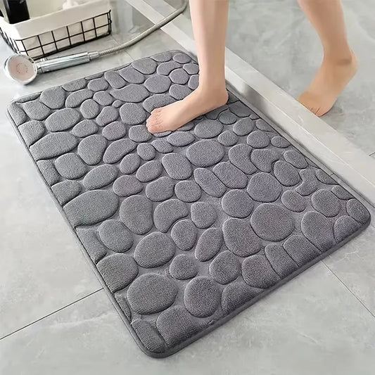 3D Non-Slip Absorbent Shower Mat