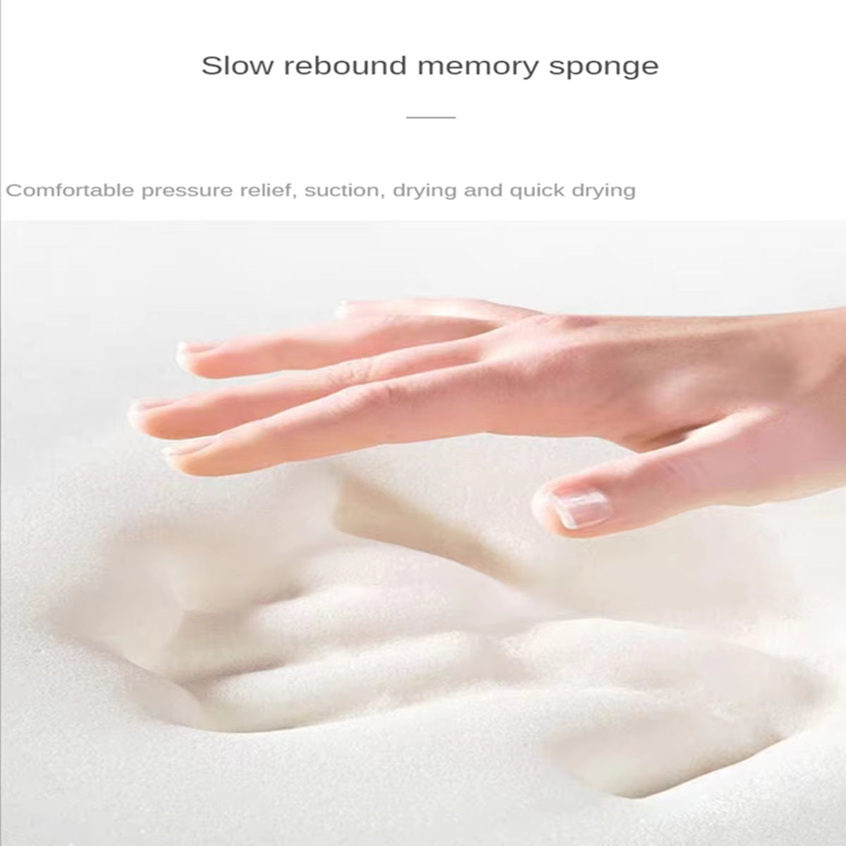 3D Non-Slip Absorbent Shower Mat